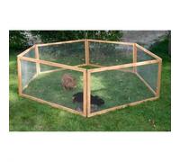 Kerbl Pet Vario Parque con Tela metálica, 6 Elementos, 120 x 120 x 59 cm