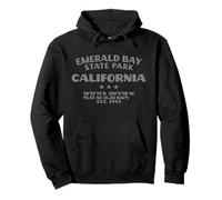 Parque Estatal Emerald Bay California Sudadera con Capucha