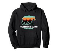 Parque Estatal Glen Watkins, Nueva York, Bear Summer Sudadera con Capucha