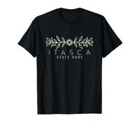 Parque Estatal Itasca Minnesota Bohemian - Itasca MN Camiseta gráfica económica