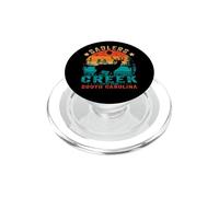 Parque Estatal Sadlers Cr arolina del Sur, EE. UU., Puesta de Sol Retro PopSockets PopGrip para MagSafe