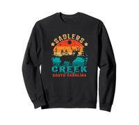 Parque Estatal Sadlers Cr arolina del Sur, EE. UU., Puesta de Sol Retro Sudadera