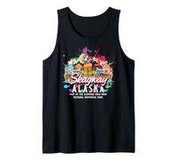 Parque Histórico Nacional Skagway Alaska Klondike Gold Rush Camiseta sin Mangas