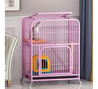 Parque Infantil para Gatos: Jaula para Gatos, Jaula Grande para Gatos, Parque Infantil para Interiores para Gatos, Jaula para Animales pequeños para Gatitos, Conejillos de Indias, Ideal para 1-4 Gatos