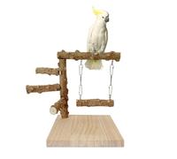 Parque Infantil para pájaros, Juego de Perchas para pájaros, Columpio de pájaros, Perchas para Mascotas, Juguete Mecedora de Madera, Soporte para Loro, Juguete, tribuna para Mascotas, Loro