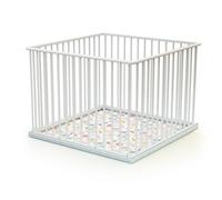 Parque madera fijo de 100 x 100