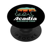 Parque Nacional Acadia Maine Bear Mountains PopSockets PopGrip Adhesivo