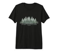 Parque Nacional Acadia Maine Camiseta Premium
