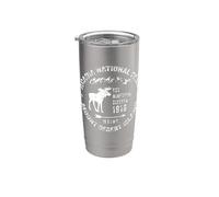 Parque Nacional Acadia Maine Mount Desert Island Souvenir Vaso térmico de acero inoxidable de doble pared