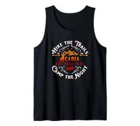 Parque Nacional Acadia Maine Senderismo Camping Viaje Recuerdo Camiseta sin Mangas