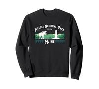 Parque Nacional Acadia Maine USA Faro Pesca de Alces Sudadera