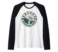 Parque Nacional Arches Camiseta Manga Raglan