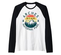 Parque Nacional Arches Camiseta Manga Raglan