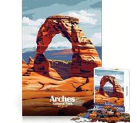 Parque Nacional Arches, Utah, EE UU Rompecabezas de 1000 Piezas para Adolescentes Entrenamiento de concentración Actividad Relajante Ensambles precisos Gran Regalo