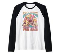 Parque Nacional Badlands Camiseta Manga Raglan