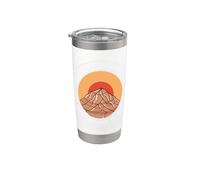 Parque Nacional Badlands Camping Mountain Hiking Club Vaso térmico de acero inoxidable de doble pared