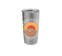 Parque Nacional Badlands Camping Mountain Hiking Club Vaso térmico de acero inoxidable de doble pared