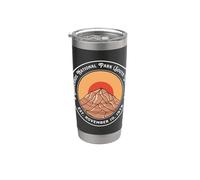 Parque Nacional Badlands Camping Mountain Hiking Club Vaso térmico de acero inoxidable de doble pared