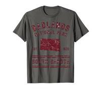 Parque Nacional Badlands Dakota del Sur EST. 1929 Camiseta