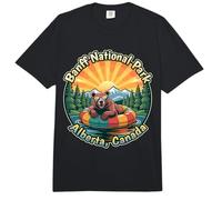Parque Nacional Banff Alberta Canada Canadian Bear Comfort Colors Adult Heavyweight T-Shirt