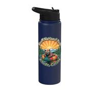 Parque Nacional Banff Alberta Canada Canadian Bear Stainless Steel Insulated Water Bottle