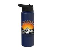Parque Nacional Banff Alberta Canadá Senderismo de montaña Stainless Steel Insulated Water Bottle