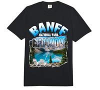Parque Nacional Banff Canadá Alberta Moraine Lake Comfort Colors Adult Heavyweight T-Shirt