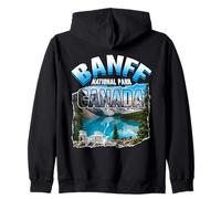 Parque Nacional Banff Canadá Alberta Moraine Lake Sudadera con Capucha