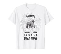 Parque Nacional Bosque Impenetrable Bwindi Gorilla Trek Uganda Camiseta
