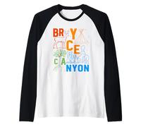 Parque Nacional Bryce Canyon Souvenir Utah Bryce Canyon Camiseta Manga Raglan