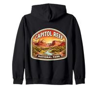 Parque Nacional Capitol Reef Souvenir Utah Memorabilia Visitante Sudadera con Capucha