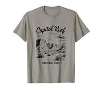 Parque Nacional Capitol Reef Vintage Travel Vacaciones USA Camiseta