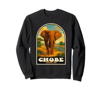 Parque Nacional Chobe Botswana Safari Elefante Arte Sudadera