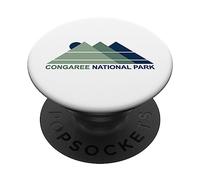 Parque Nacional Congaree Montaña Sol PopSockets PopGrip Adhesivo