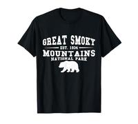 Parque Nacional de Las Grandes Montañas Humeantes EST 1934 Senderismo Camiseta