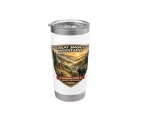 Parque Nacional de las Grandes Montañas Humeantes Tennessee Carolina del Norte Vaso térmico de acero inoxidable de doble pared