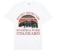 Parque Nacional de Las Montañas Comfort Colors Adult Heavyweight T-Shirt