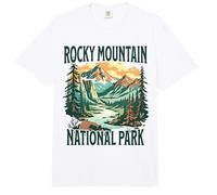 Parque Nacional de Las Montañas Comfort Colors Adult Heavyweight T-Shirt