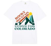 Parque Nacional de Las Montañas Comfort Colors Adult Heavyweight T-Shirt