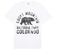 Parque Nacional de Las Montañas Comfort Colors Adult Heavyweight T-Shirt