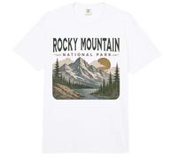 Parque Nacional de Las Montañas Comfort Colors Adult Heavyweight T-Shirt
