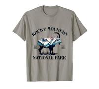 Parque Nacional de las Montañas Rocosas Cabra de montaña Camping S Camiseta