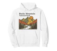 Parque Nacional de Las Montañas Sudadera con Capucha