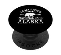 Parque Nacional de los Fiordos de Kenai PopSockets PopGrip Adhesivo