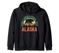 Parque Nacional de los Fiordos de Kenai Sudadera con Capucha