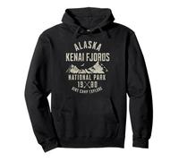 Parque Nacional de los Fiordos de Kenai Sudadera con Capucha