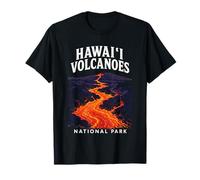 Parque Nacional de los Volcanes de Hawái, diseño Vintage Camiseta