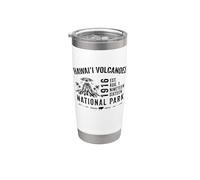 Parque Nacional de los Volcanes de Hawái Hawaii USA Senderismo Camping Vaso térmico de acero inoxidable de doble pared