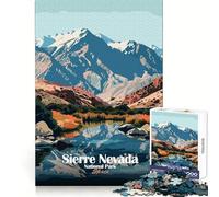 Parque Nacional de Sierra Nevada, España Rompecabezas de 1000 Piezas para Adultos Actividad de lógica y Ocio Diseño Impecable Regalo de cumpleaños (38x52cm)