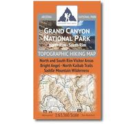 Parque Nacional del Gran Cañón - Mapa de senderismo de Arizona (2026)